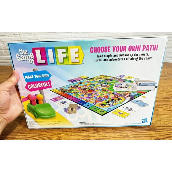 Hasbro Gaming The Game of Life Game Your Life, Open Box - Picture 5 of 5